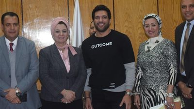 حسن الرداد من باريس إلى أسيوط .. صور