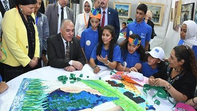 وزير الرى يتلقى تقريراً عن إنجازات قطاع التخطيط خلال 2019