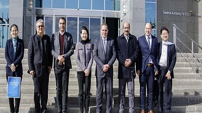 وفد صيني يزور المنطقة الاقتصادية لمحور قناة السويس