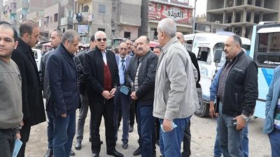 راشد: يتفقد موقف سيارات السرفيس بناهيا ويتابع حالات الإشغالات بعدة مناطق أخرى