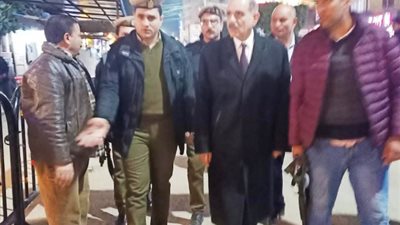 محافظ كفرالشيخ يزور دور العبادة فى إطار الاستعداد لإحتفالات رأس السنة