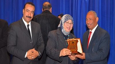حفل تكريم الدكتورة فوزية أبو النجا وروموز الثقافة بإقليم وسط الصعيد الثقافى
