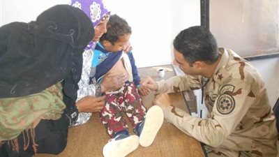 المنطقة الغربية العسكرية تنظم عدد من القوافل الطبية وتفتح مستشفياتها للمواطنين