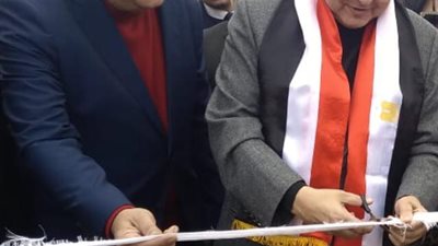 وضع حجر أساس أول فرع لنادى الغد الرياضى