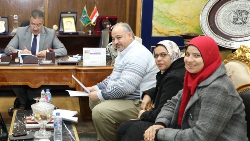 وفد الجمعية المصرية