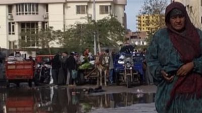 الأسواق العشوائية في بنها 