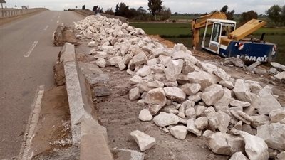 نائب محافظ الغربية يتابع أعمال إصلاح الهبوط الأرضى بطريق طنطا – كفر الشيخ الدولى