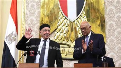 رئيس البرلمان الليبي يوجه التحية للشعب المصري