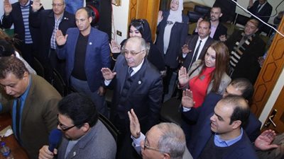 قيادات الغد واعضاؤه يقسمون علي الولاء للوطن ويتعهدون بمسانده الدوله المصريه