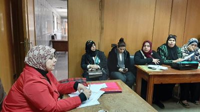 مدير صحة كفر الشيخ توجه بتطبيق معايير مكافحة العدوى .صور