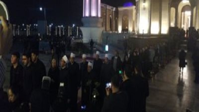 وفد من مشيخة الأزهر يعزي الدكتورة مايا مرسي في وفاة نجلها