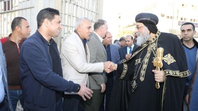 البابا تواضروس الثاني يزور متحف سوهاج القومي
