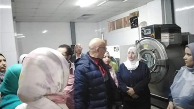 وكيل وزارة الصحة يفاجئ مستشفى ناصر ببنى سويف