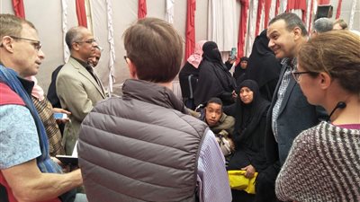 وفد البنك الدولي يزور مراكز 