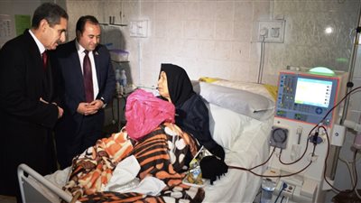 محافظ الغربية يتفقد مركز الغسيل الكلوي وقسم الاستقبال بقرية صالحجر ببسيون