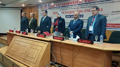 افتتاح أعمال مؤتمر وحدة جراحة الكبد والجهاز الهضمي بطب الزقازيق