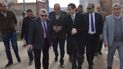 محافظ الغربية يتابع مراحل عمل محطة رفع الصرف الصناعي بالمشحمة بالمحلة الكبرى