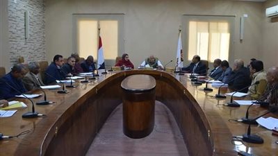 محافظ الوادى الجديد يناقش إستعدادات تنظيم مهرجان التمور المصرية الأول