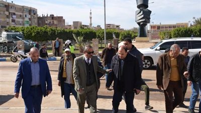 محافظ الإسماعيلية يوجه بتطوير مدخل ومتحف ابوعطوة .صور