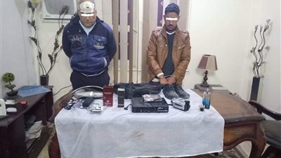 ننشر الصور الأولى للمتهمين بذبح عجوز طوخ بعد تنفيذ الجريمة