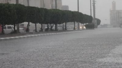 هطول أمطار غزيره على مدن وقرى البحيرة