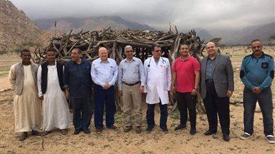 رئيس جامعة الزقازيق يلتقي شيوخ قبائل أبو رماد وجبل علبةبحلايب