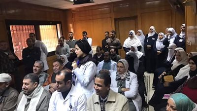 دعم وحدة الغسيل الكلوي بمستشفي ديرب نجم