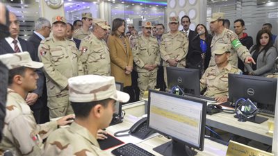 القوات المسلحة تفتتح أول مركز إلكترونى لتقديم خدمات التجنيد علي شبكة الإنترنت العالمية