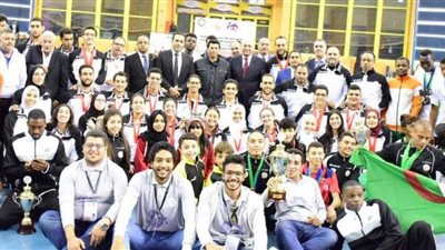 عرض لذوي القدرات الخاصة بختام البطولة الأفررو 