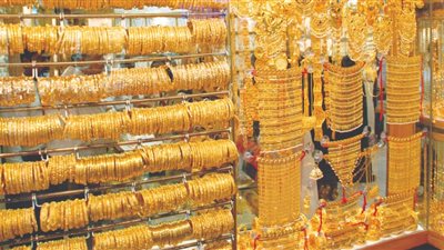 ارتفاع اسعار الذهب فى مستهل تعاملات الاربعاء بالاسواق المصرية