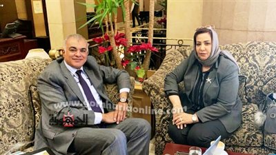 رئيس أصحاب الأعمال الليبيين تلتقى مع جمعية رجال الأعمال المصريين