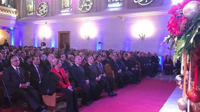 رئيس حزب المصريين الأحرار يهنئ الإنجيلية بعيد الميلاد المجيد