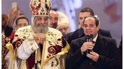 توافد المدعوين فى افتتاح كاتدرائية ميلاد المسيح بالعاصمة الإدارية