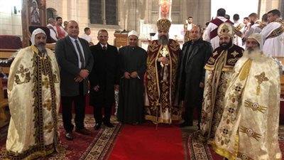الجالية المصرية بفرنسا تحتفل بعيد الميلاد المجيد .. صور وفيديو