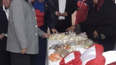 نائب محافظ القاهرة يفتتح معرض الاسر المنتجة بروض الفرج