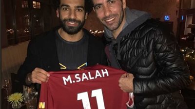 الفرعون المصرى يتغزل فى ابو تريكة.. فيديو