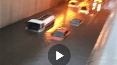 سيول تغرق شوارع لبنان وسط موجه من الطقس السئ فيديو وصور