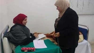 لجنة خاصة لطالبة بتمريض جامعة القناة وضعت ليلة الامتحان