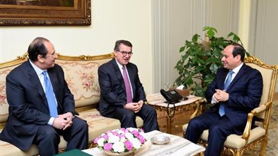 الرئيس يبحث مع مدير عام المخابرات اليوناني جهود مكافحة الارهاب