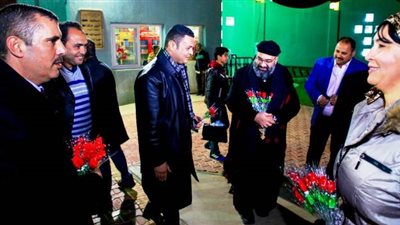 قيادات جهاز الشروق يهنئون الأخوة المسيحيين بأعياد الميلاد المجيد بالصور