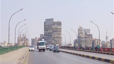 اعادة فتح كوبرى عباس امام حركة المرور