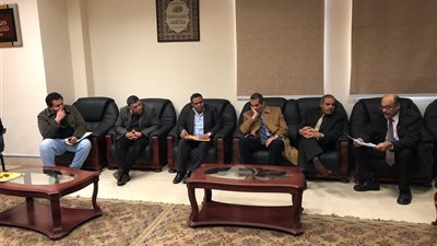 رئيس الجامعة يوجه بضغط زمن تنفيذ المرحلة الثانية من مستشفى الأزهر التخصصى