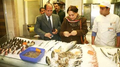 حى الزيتون يشن حملة بيطرية على محلات الجزارة واللحوم المجمدة