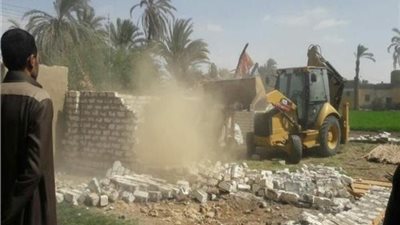 أزالة 88 حالة تعدى على 5 افدنة بالشرقية