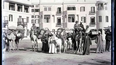 الوصول إلى فندق كتراكت بالحمير.. صور نادرة