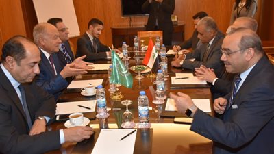 أبو الغيط يبحث مع وزير خارجية العراق أهم الموضوعات المطروحة على جدول أعمال قمة بيروت