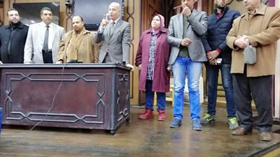 قوافل تعليمية مجانية لطلاب الثانوية العامه بكفرالشخ