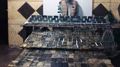 ضبط عاطل وبحوزته 300 طربة حشيش