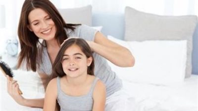 وصفة طبيعية لتصفيف شعر أطفالك بسهولة