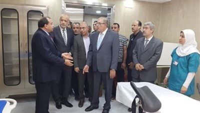 زيادة المترددين على مستشفى بنى سويف الجامعى